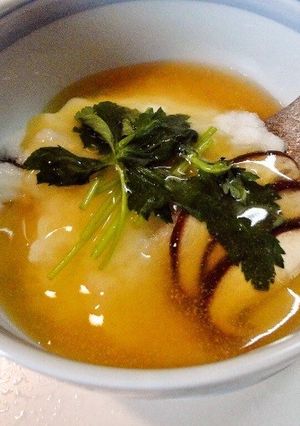 介護食【ふんわり白身魚のかぶら蒸し】-レシピのメイン写真