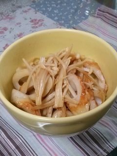 お弁当に~ちくわとエノキのバター醤油~-レシピのメイン写真