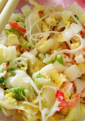 白菜の大量消費！簡単サラダ-レシピのメイン写真