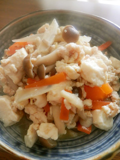 *あるもので炒り豆腐*-レシピのメイン写真