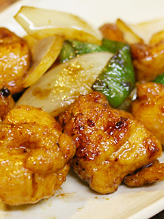★醤爆鶏丁~鶏肉の味噌炒め★-レシピのメイン写真
