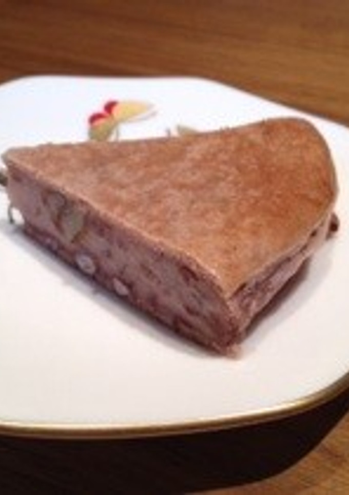 小豆と胡桃の和風ちーずけーき*-レシピのメイン写真