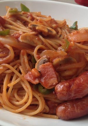 大人のナポリタン-レシピのメイン写真