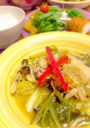 *鶏とキャベツのプチッとおかずスープ*-レシピのメイン写真