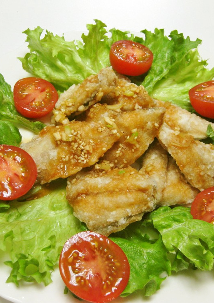 鯵の唐揚げごまだれ風味-レシピのメイン写真