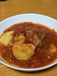 活力鍋で療養食 豚ヒレのトマト煮-レシピのメイン写真