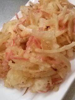 鶏むね肉と紅しょうがのかき揚げ-レシピのメイン写真