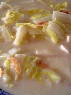 白菜と豆腐の中華風ミルク煮-レシピのメイン写真