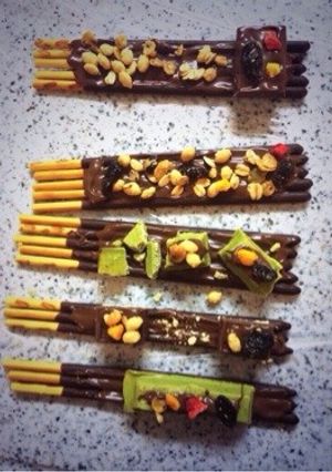 友チョコとしてデコポッキー-レシピのメイン写真