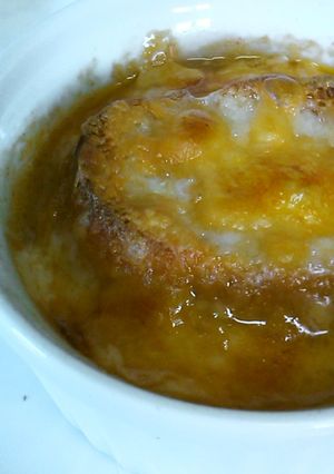 新発見の美味しさ　長ねぎのグラタンスープ-レシピのメイン写真