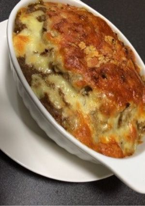 簡単☆カレー豆腐ハンバーグドリア-レシピのメイン写真