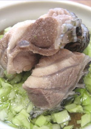 犬用　キャベツと旬の魚トッピング-レシピのメイン写真