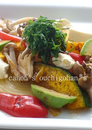 豆腐とクリームチーズ。芳ばしソテーサラダ-レシピのメイン写真