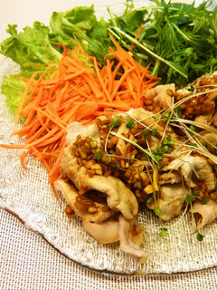 豚しゃぶと彩り野菜の万能薬味ソース-レシピのメイン写真