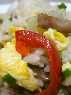 牛肉ニンニクチャーハン♪ 男子飯ですね♪-レシピのメイン写真