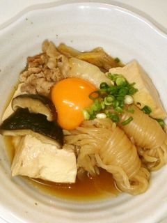 すき焼き風~肉豆腐-レシピのメイン写真