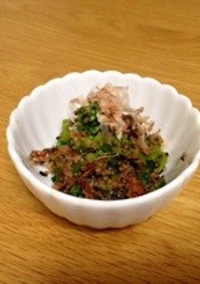 菜の花ととんぶりのおかか和え-レシピのメイン写真