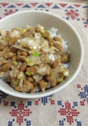 タン塩風味のねぎ納豆-レシピのメイン写真