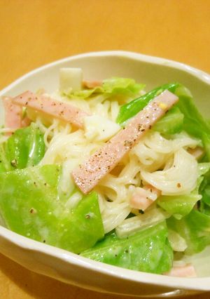 そうめんでサラダ-レシピのメイン写真