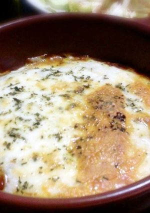 豆腐と餃子の皮で簡単ラザニア-レシピのメイン写真