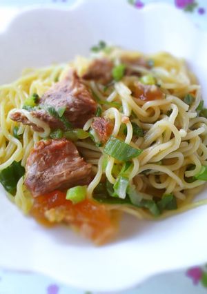 簡単！フライパンでソーキ焼きそば-レシピのメイン写真