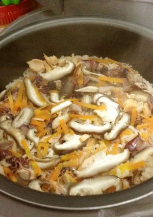 釜飯風炊込みご飯♡-レシピのメイン写真