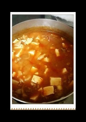 レトルトじゃない調味料で作る麻婆豆腐-レシピのメイン写真