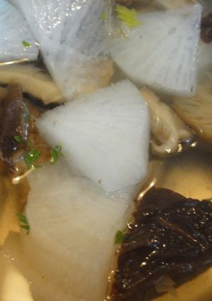 もどした干し椎茸でお味噌汁-レシピのメイン写真