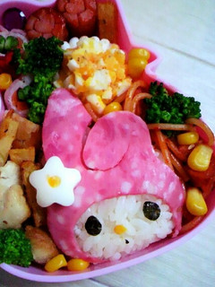 【キャラ弁】マイメロ弁当♥-レシピのメイン写真