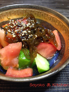 トマトと胡瓜のもずく酢-レシピのメイン写真
