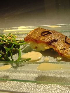 さっぱりヘルシー♪鯛ソテー菜花の胡麻和え-レシピのメイン写真