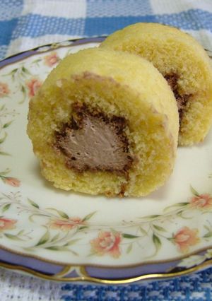 コーヒーロールケーキ-レシピのメイン写真