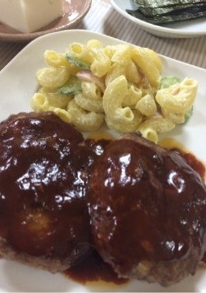 ベーシックなハンバーグ☆-レシピのメイン写真