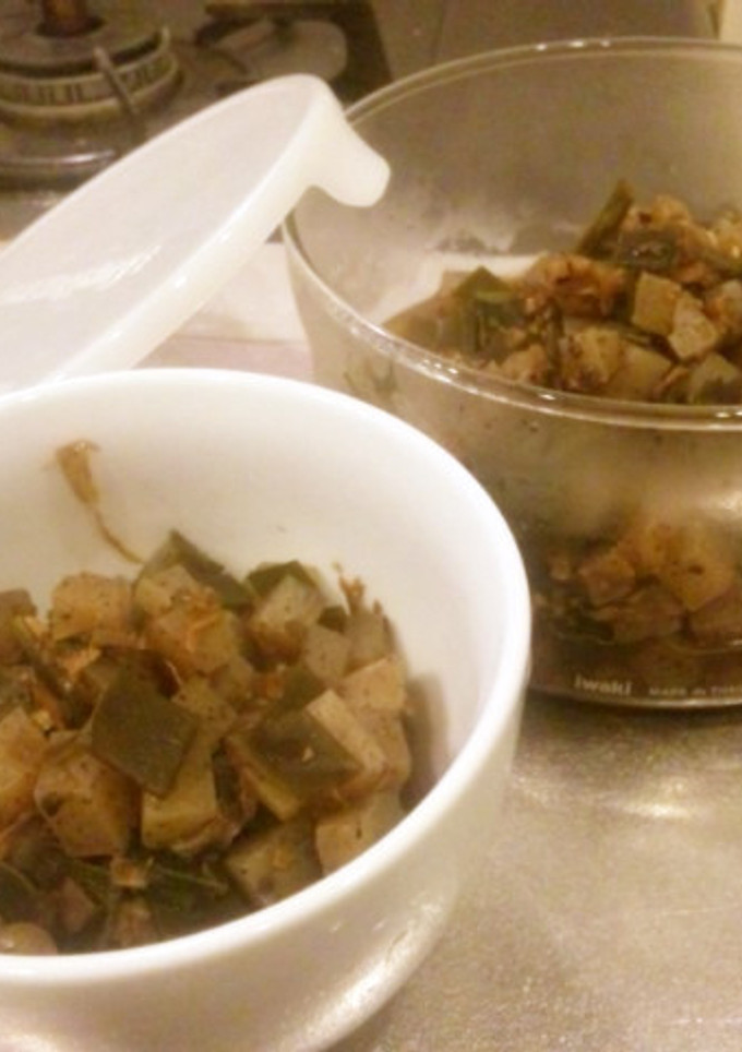 昆布と蒟蒻おかか煮-レシピのメイン写真
