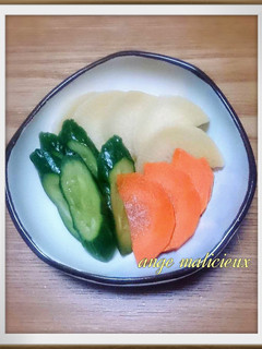 野菜の味噌漬け-レシピのメイン写真