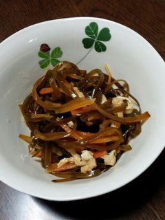 簡単に和食。☆昆布の煮物☆-レシピのメイン写真