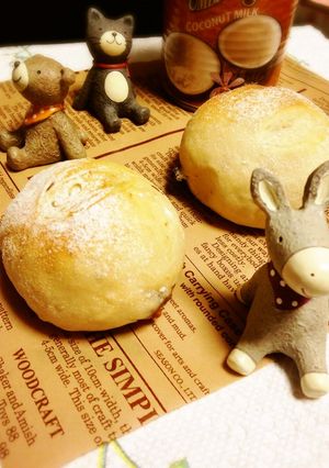 南国気分でパン食べよ♪ココバナナレーズン-レシピのメイン写真