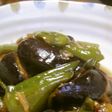 なすとピーマンの生姜煮
