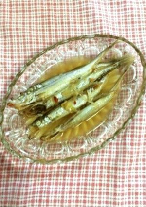 カルシウム補給。ししゃもの南蛮漬け風煮物-レシピのメイン写真