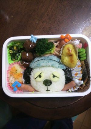 スヌーピー オラフキャラ弁-レシピのメイン写真