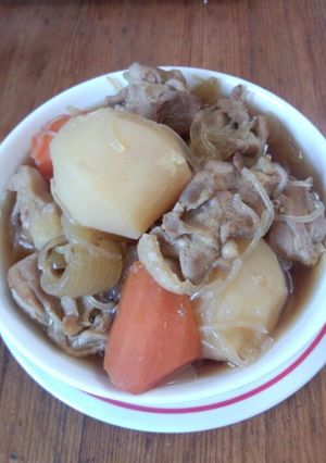 ☆鶏ももで肉じゃが☆-レシピのメイン写真