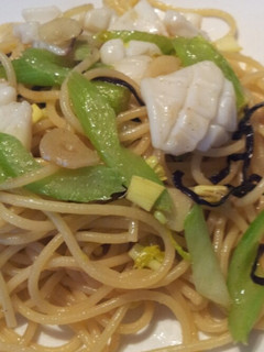 いかとセロリの塩昆布パスタ-レシピのメイン写真