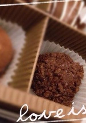 バレンタイン☆簡単☆クランチトリュフ-レシピのメイン写真