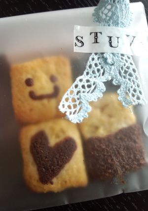 簡単焼きチョコクッキー!バレンタインに-レシピのメイン写真
