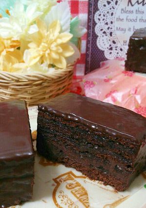 5層☆オレオをサンド♪ザッハトルテ風に-レシピのメイン写真