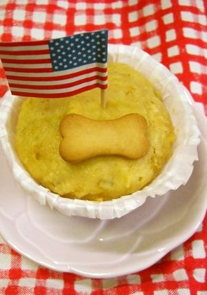 ワンコ　お芋ケーキ-レシピのメイン写真