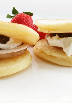 絶品！マッシュルームのパンケーキ♪-レシピのメイン写真