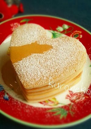 アレルギーOK!!ふっく～らパンケーキ♪-レシピのメイン写真