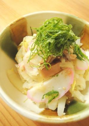 ①釜めしの素を使って白菜のお浸し-レシピのメイン写真