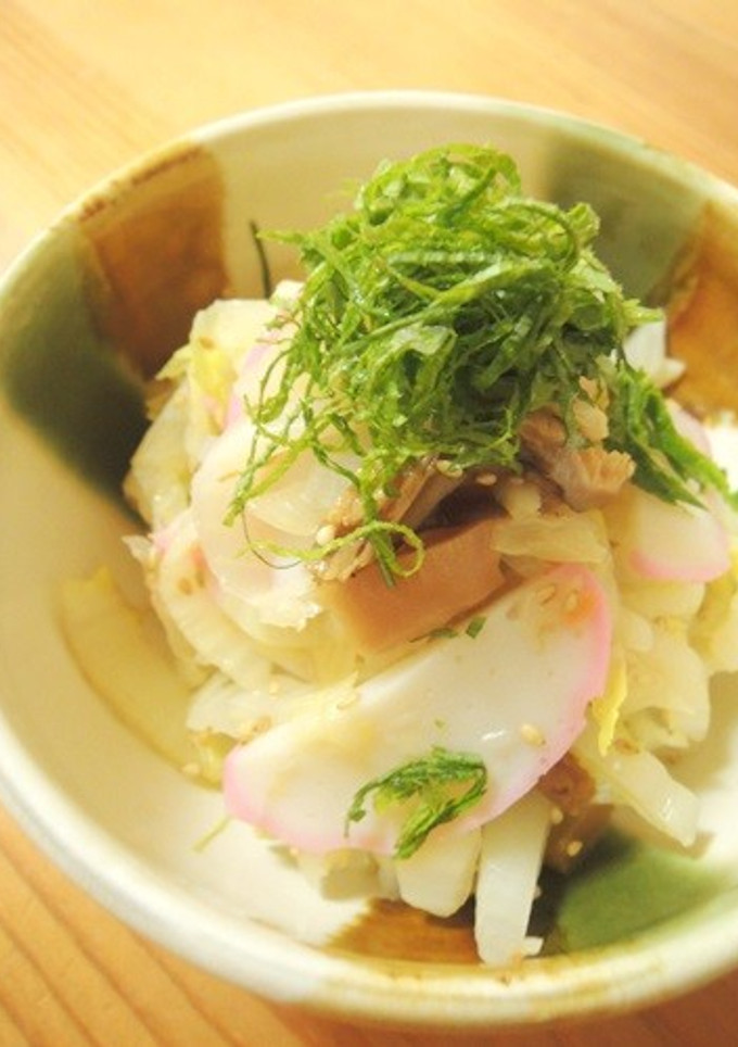 ①釜めしの素を使って白菜のお浸し-レシピのメイン写真